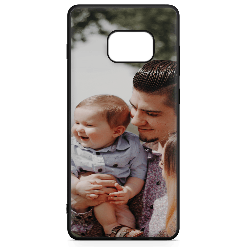 Samsung Galaxy S6 Custom Case - Black Bumper